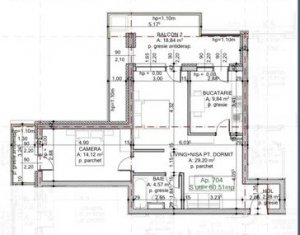 Appartement 3 chambres à vendre dans Cluj-napoca, zone Manastur