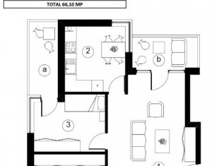 Apartamente cu 3 camere, imobil nou si modern, zona Parc Gheorgheni