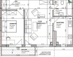 Vanzare apartament 2 camere in Cluj-napoca, zona Iris