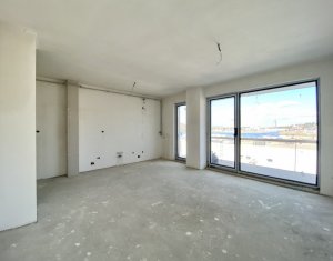 Apartament 3 camere, 58mp, terasa 19 mp, garaj inclus, zona Vivo