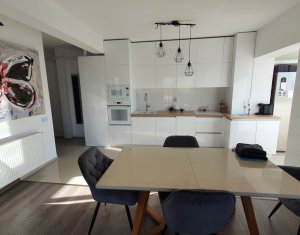 Apartament cu doua camere, finisat modern, terasa 22 mp, Urusagului