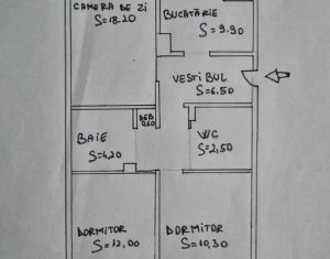 Apartament, 3 camere decomandate, 1/4 , Gheorgheni, Titulescu