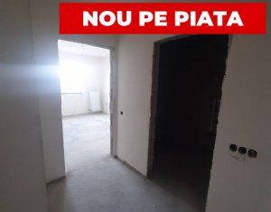  Apartament de 3 camere, semifinisat, terasa, in imobil nou, finalizat, cu CF