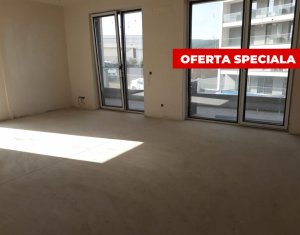 Apartament 3 camere, 82 mp, 2 terase, parcare subterana + boxa, incluse