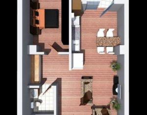 Vanzare apartament 2 camere in Cluj-napoca, zona Dambul Rotund
