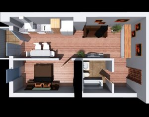Apartament tip studio, bloc nou, parcare subterana