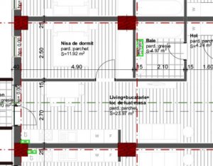 Apartament tip studio, bloc nou, parcare subterana