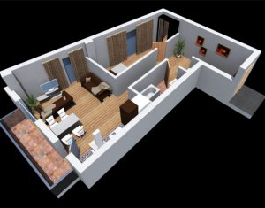 Vanzare apartament 2 camere in Cluj-napoca, zona Dambul Rotund