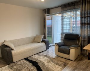 Apartament 2 camere+terasa 25,5 mp, utilat si mobilat, cartier Intre Lacuri