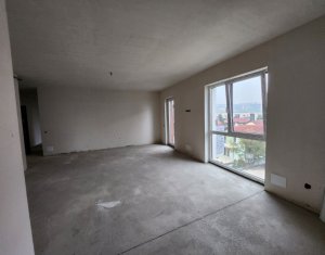 Apartament 3 camere, bloc nou, terasa, parcare subterana, Borhanci