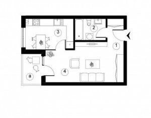  Apartament cu 2 camere, parcare, imobil nou si modern, Soporului UNU