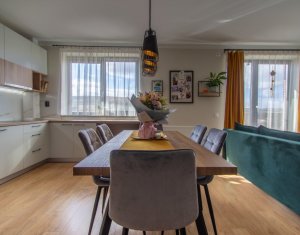  Apartament cu 3 camere, 77,2 mp, zona Iris/Chinteni, ultrafinisat
