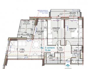 Vanzare apartament 3 camere in Cluj-napoca, zona Iris