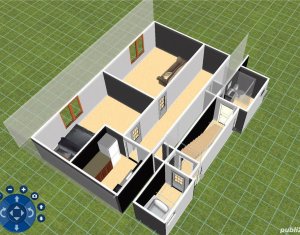 Apartament 2 camere la casa in Andrei Muresanu, 62mp