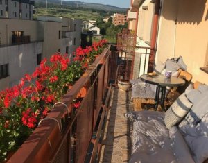 Apartament complet utilat, 74 mp, balcon 14 mp, Borhanci