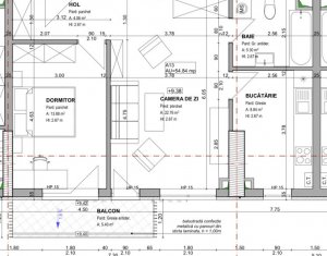 Apartament cu 2 camere, 54,84 mp, cartier Iris