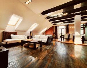 Penthouse, 4 camere, terasa cu panorama, 2 locuri parcare+garaj, Buna Ziua