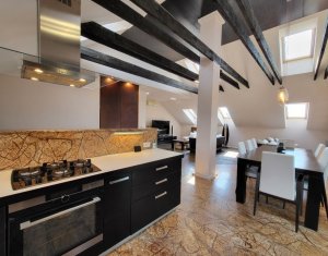 Penthouse, 4 camere, terasa cu panorama, 2 locuri parcare+garaj, Buna Ziua