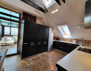 Penthouse, 4 camere, terasa cu panorama, 2 locuri parcare+garaj, Buna Ziua