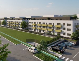 Apartament 1 camera, gradina, parcare, constructie noua
