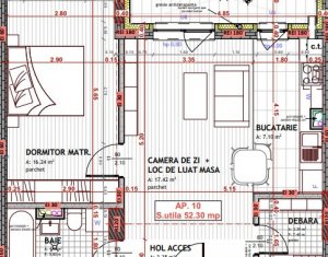 Appartement 2 chambres à vendre dans Floresti