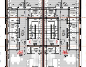 Apartament spatios cu 2 balcoane! Bloc tip vila!