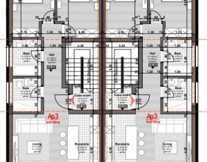 Apartament spatios cu 2 terase! Bloc tip vila!