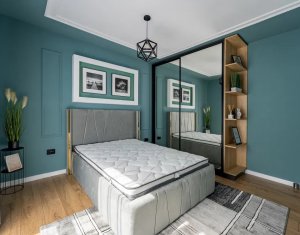 Vanzare apartament 3 camere finisat si mobilat ultramodern, cu terasa, Floresti