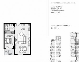 NOU! Apartament 2 camere, extras CF, imobil nou, zona Sopor - Parcul Gheorgheni