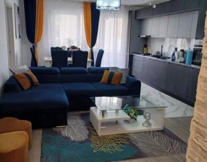 Vanzare apartament 3 camere finisat si mobilat modern, Floresti 