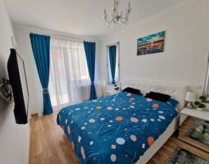 Apartament 4 camere, finisat, parcare subterana, 80 mp, gradina 70 mp, Floresti