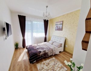 Apartament 4 camere, finisat, parcare subterana, 80 mp, gradina 70 mp, Floresti