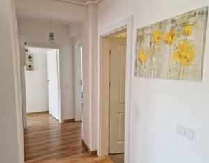 Apartament 4 camere, finisat, parcare subterana, 80 mp, gradina 70 mp, Floresti