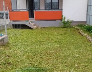 Vanzare apartament 3 camere Floresti, semifinisat, 2 terase si gradina