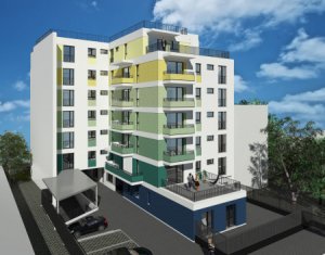 Apartament cu 3 camere, 65,50mp plus balcon, bloc nou in zona Garii