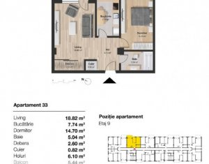 Apartament 2 camere, zona BRD Marasti!