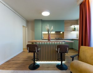 Apartament 2 camere, 59 mp, ultrafinisat, la cheie, Parcul Poligonului, Floresti