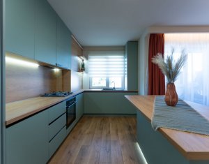 Apartament 2 camere, 59 mp, ultrafinisat, la cheie, Parcul Poligonului, Floresti