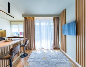 Apartament 2 camere, ultrafinisat, 59 mp, parcare, Floresti, Parcul Poligonului