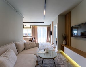 Apartament 2 camere, ultrafinisat, 59 mp, parcare, Floresti, Parcul Poligonului