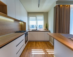 Apartament 2 camere, ultrafinisat, 59 mp, parcare, Floresti, Parcul Poligonului