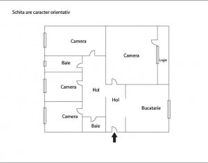 Apartament 4 camere decomandate, 80 mp, etaj intermediar, Casa Piratilor