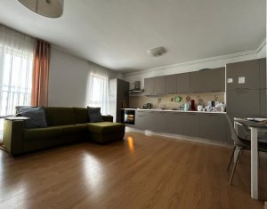 Apartament cu 2 camere 64 mp, semidecomandat, Floresti