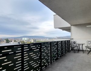 Apartament in bloc nou ultrafinisat, cu priveliste catre oras