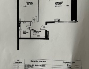 Appartement 2 chambres à vendre dans Cluj-napoca, zone Buna Ziua