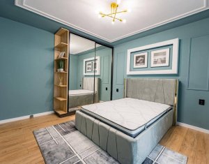 Vanzare apartament 3 camere finisat si mobilat modern, cu terasa, Floresti  