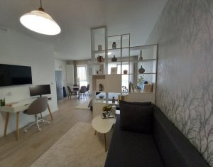 Apartament ultrafinisat, mobilat, utilat, bloc nou
