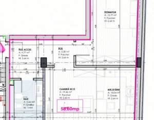Apartament 2 camere, imobil nou, ultrafinisat, Marasti