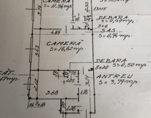 Apartament semifinisat cu 2 camere, etaj 2, Centru-cinema Florin Piersic