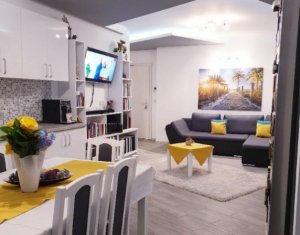 Vanzare apartament 3 camere finisat si mobilat modern, Floresti  